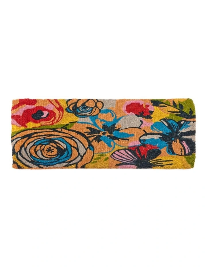 Watercolour Coir Doormat 45x120 cm