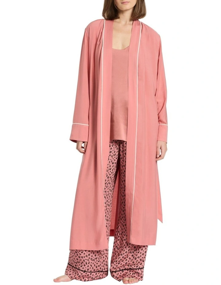 Camille Modal Sleep Robe in Blush