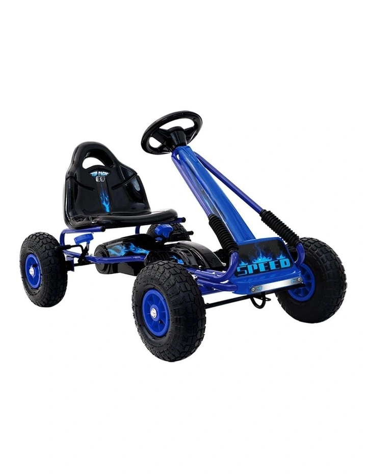 Kids Pedal Go Kart Ride On Toys in Blue