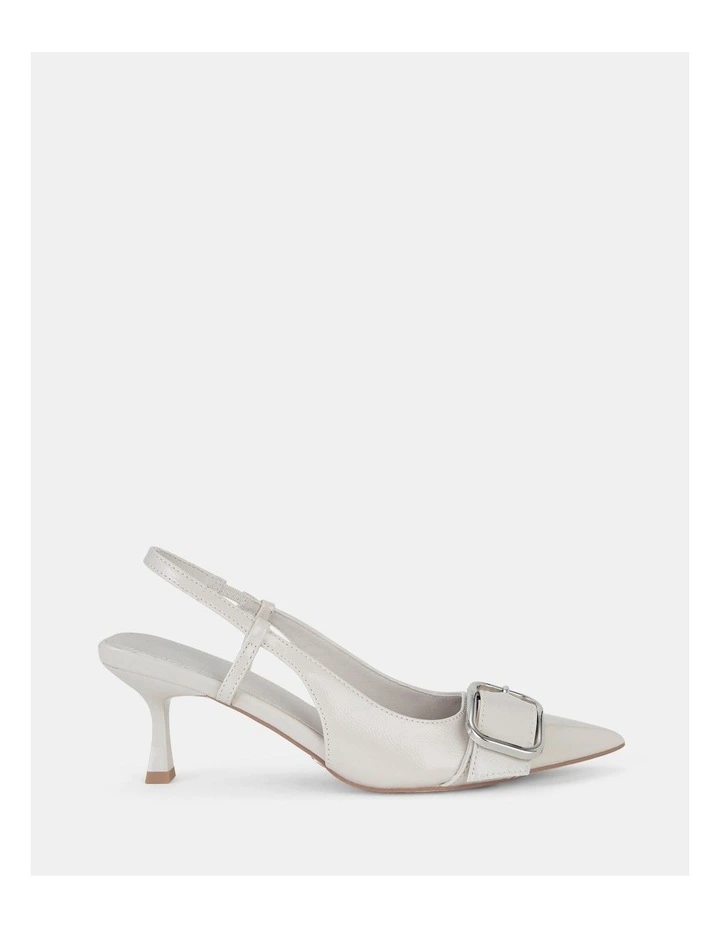 Isera Heels in Porcelain Patent
