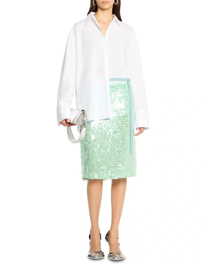 Frequent Tendencies Skirt in Blue Haze