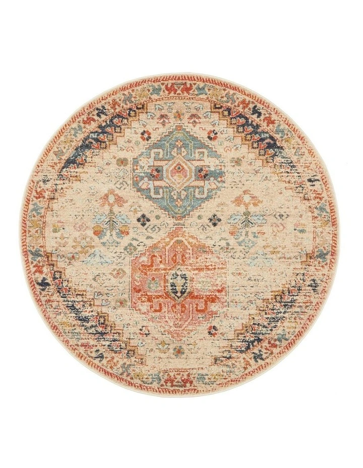 Legacy 854 Round Rug In Autumn