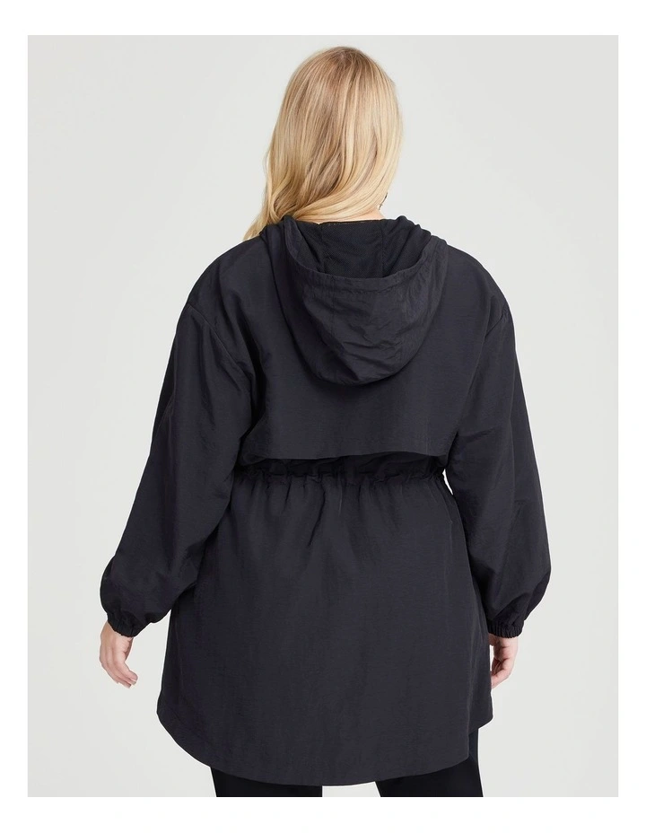 Weekend Hooded Jacket in Black