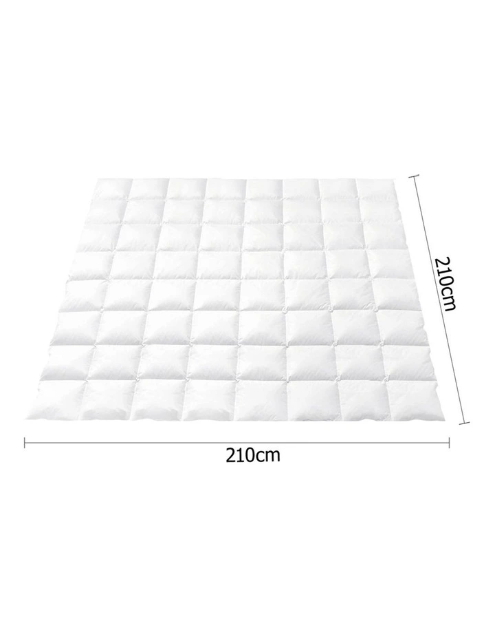 Duck Down Feather Quilt Queen 500GSM