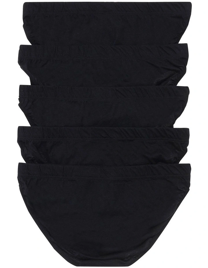Action Briefs 5 Pack in Black
