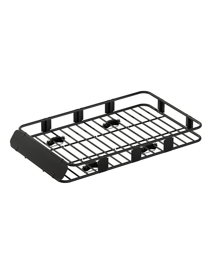 Universal Car Roof Rack Basket 160cm in Black