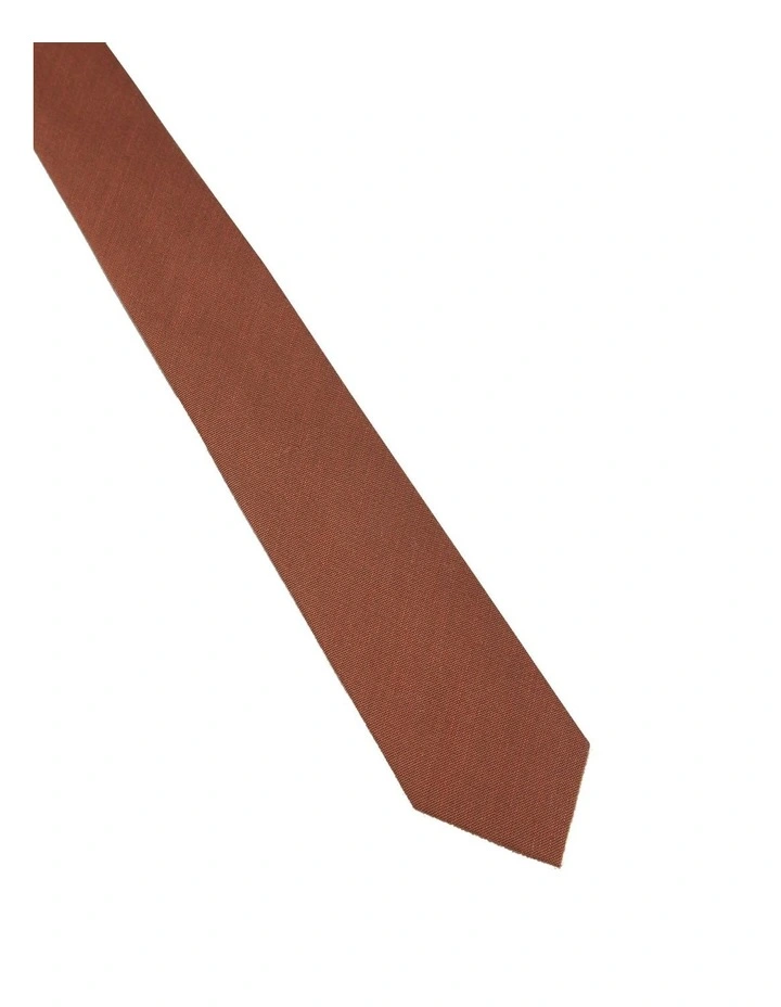 Woven Tie in Ginger