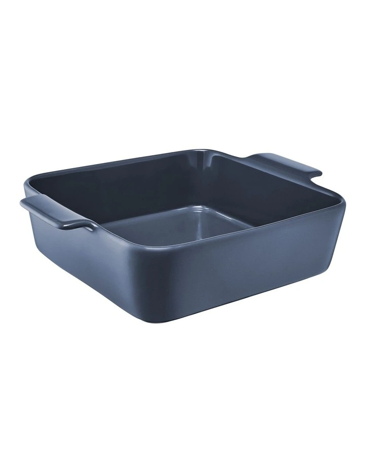 Indulgence Square Baker Gift Boxed 24x8cm in Slate Blue