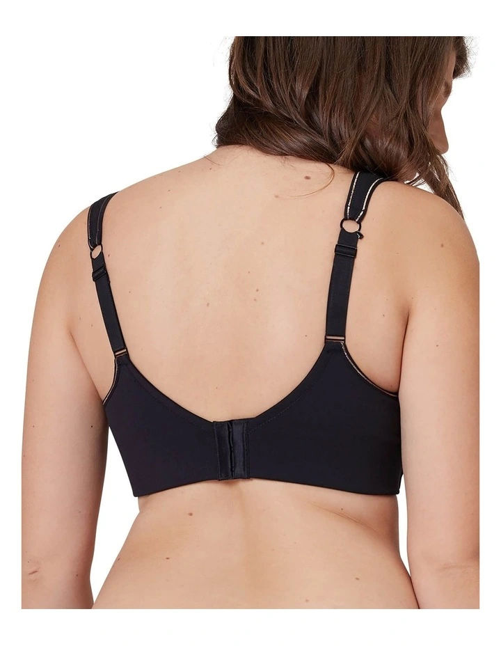 Harmony Underwire Sports Bra in Black