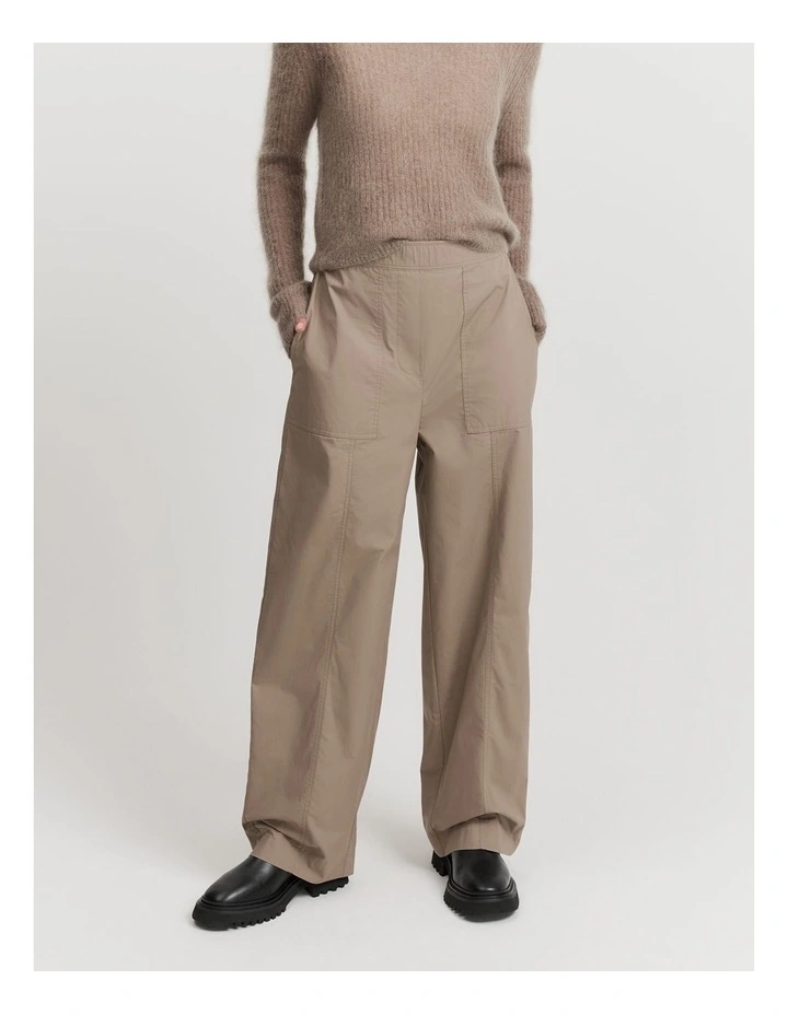 Relaxed Pull-on Pant in Fawn