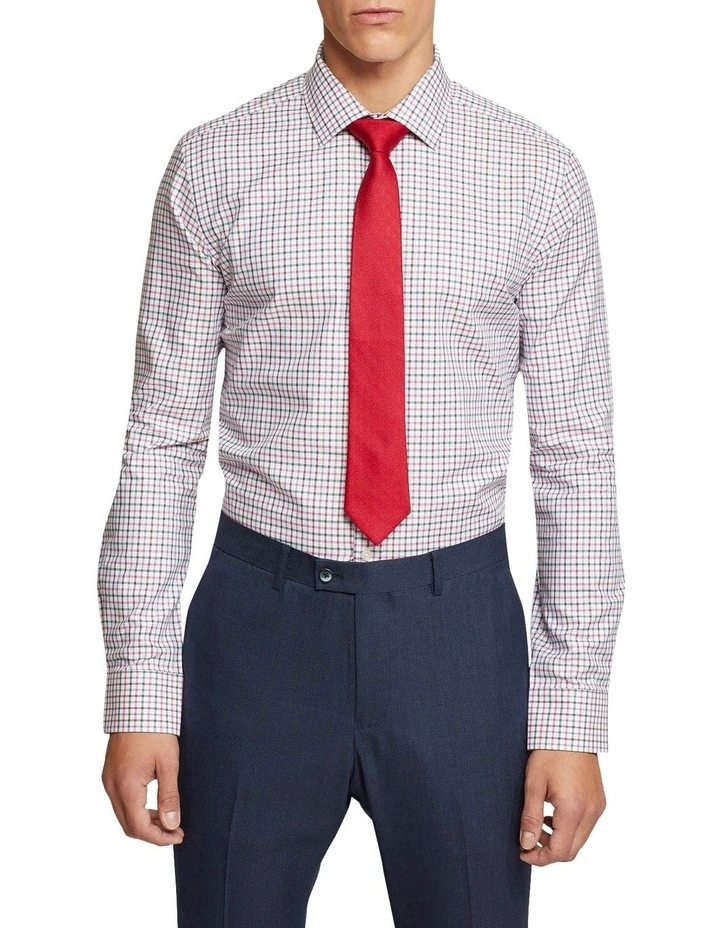 Beckton Checked Shirt in Pink