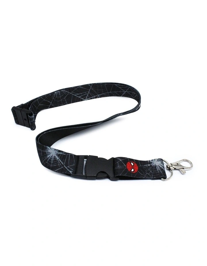 Buckle Lanyard Belt in Black