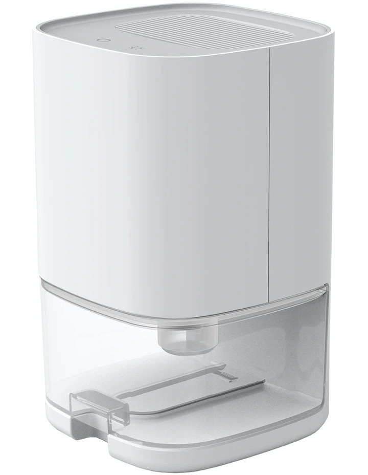 Compact Dehumidifier LED Lights 1 Litre in White