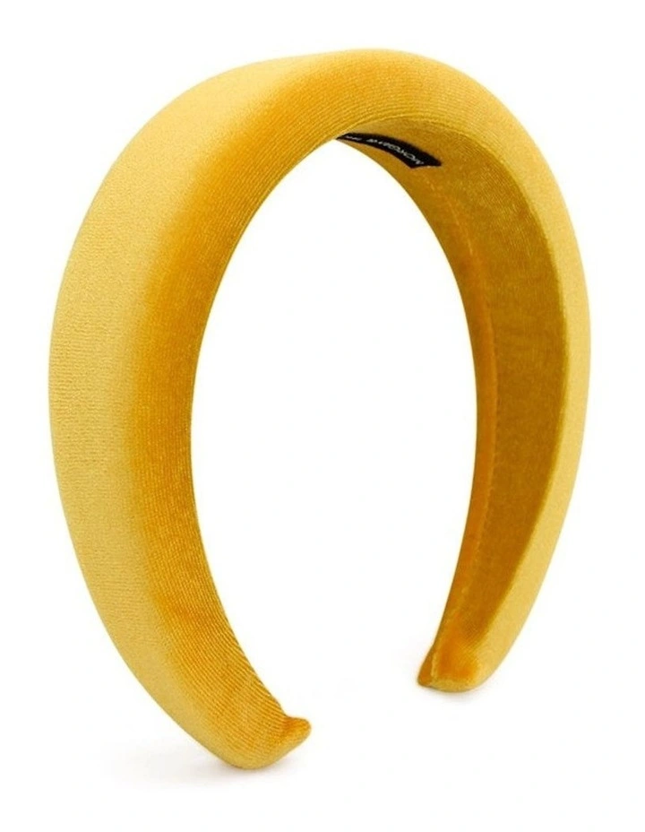 Leslie Headband in Yellow