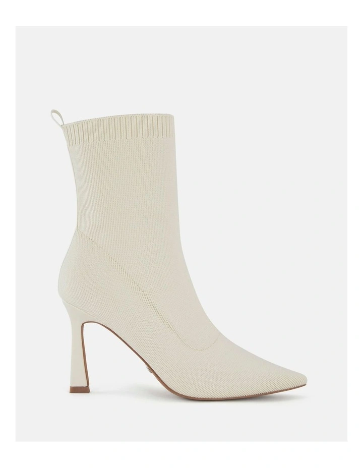 Kroc Boots in Cream Knit