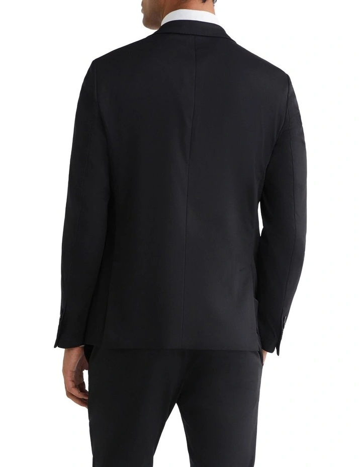 X Slim Blazer Performance Stretch in Black