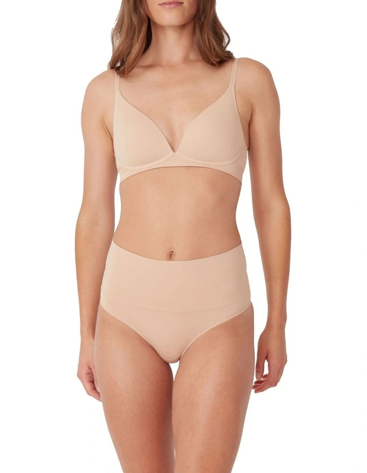 Seamless Smoothies G String 2 Pack in Beige