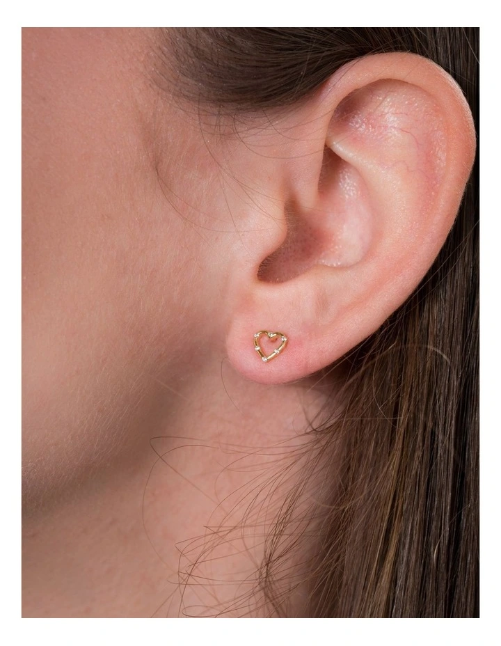 Candy Cupid Gold Earrings