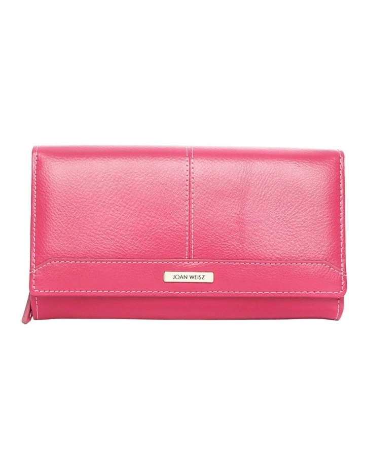 Dakota Pink Flap Over Wallet JWF044