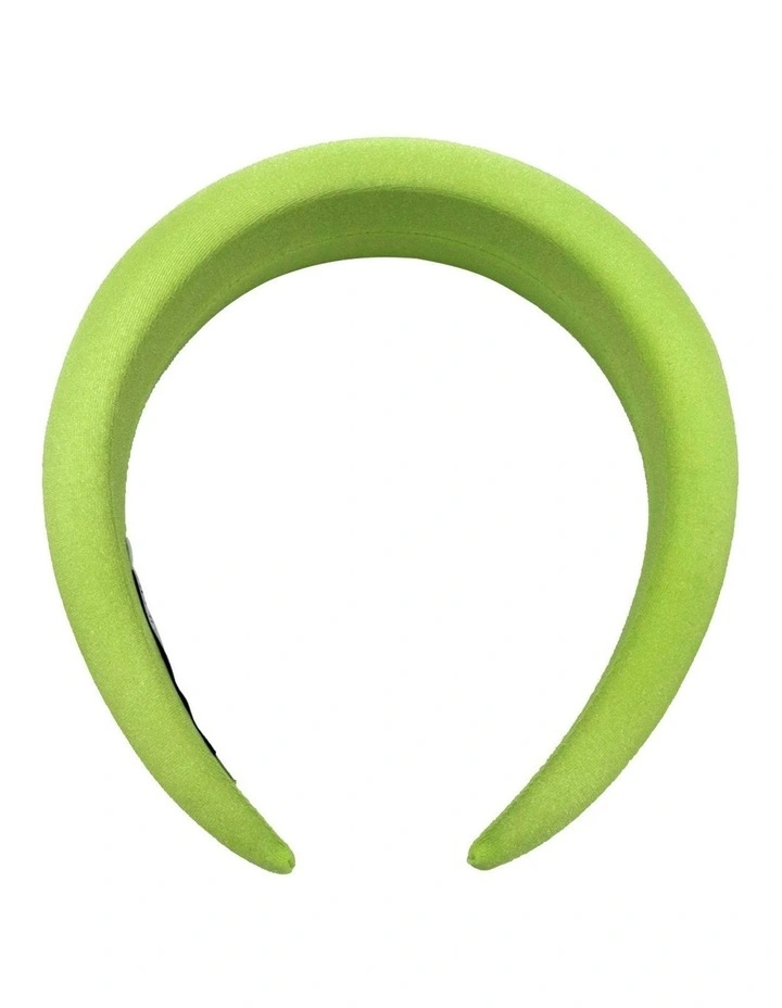 Monica Headband in Apple Green