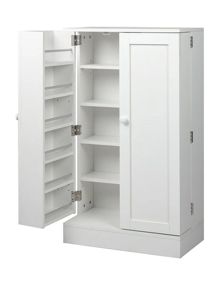 Adjustable Shelf Buffet Sideboard Storage Cabinet in White