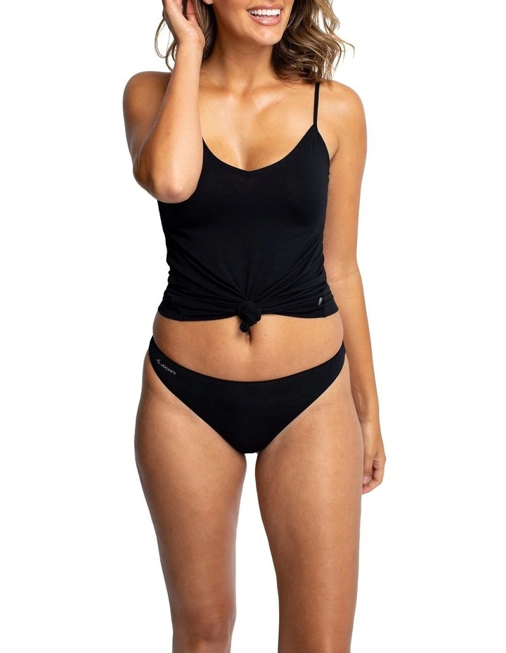 NPLP Naturals G-String Brief in Black