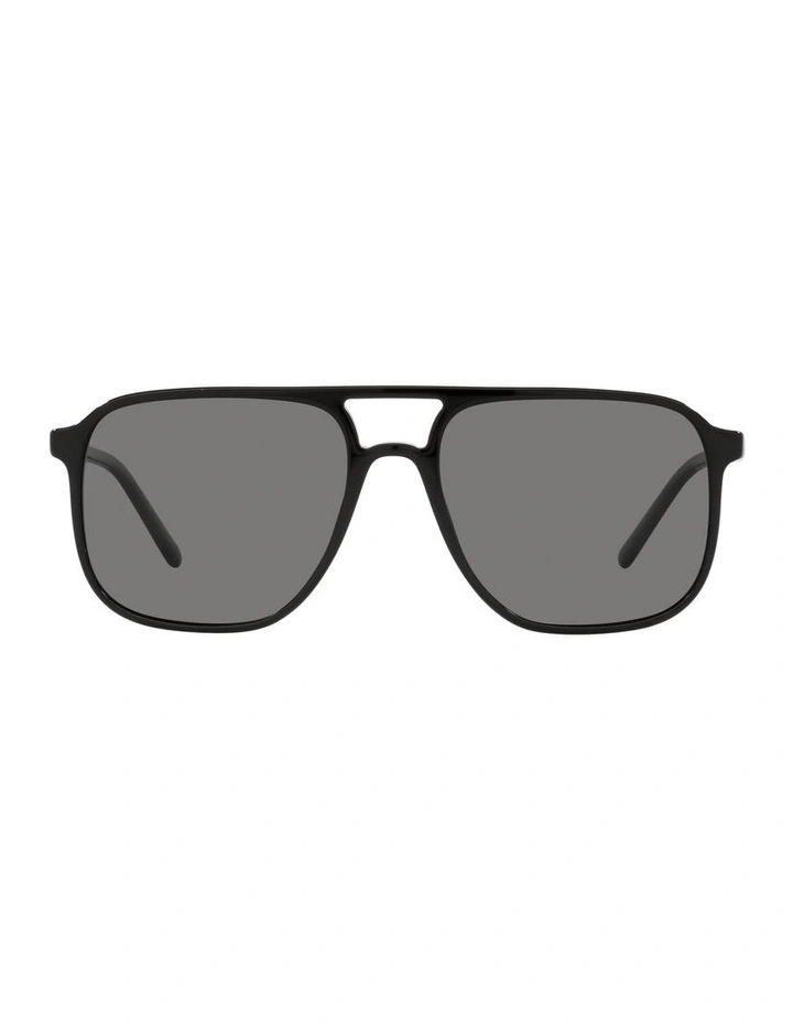 0DG4423F Polarised Sunglasses in Black