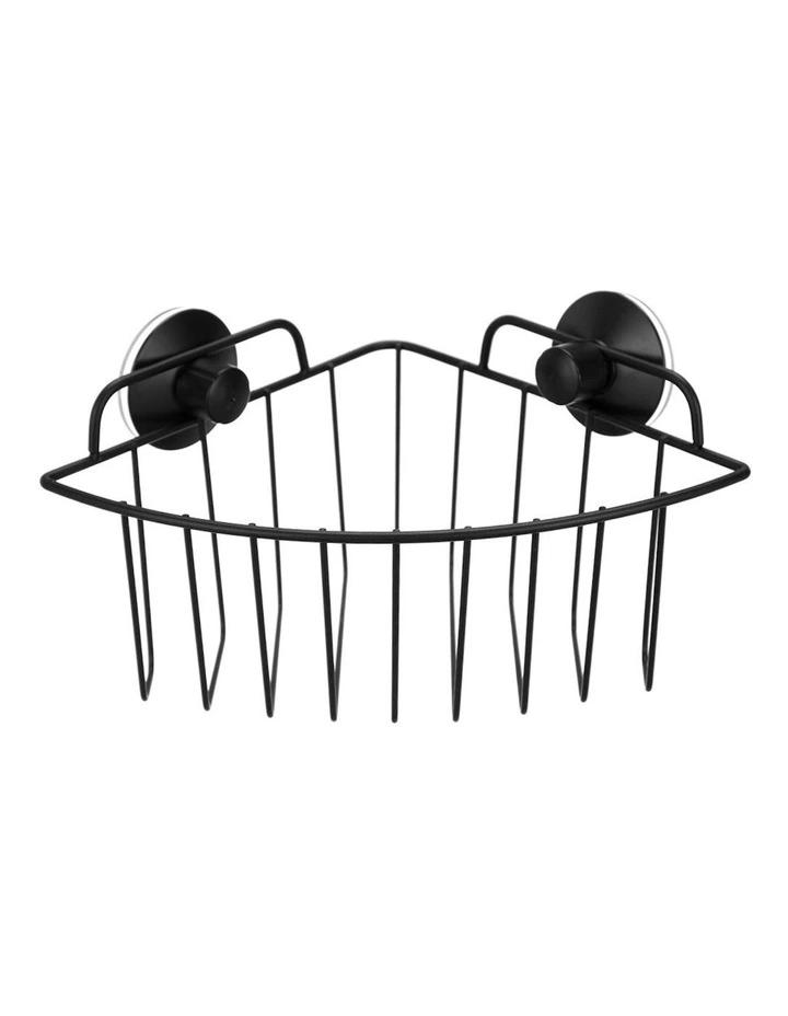BoxSweden Bathroom Shower Caddy Shelf in Black