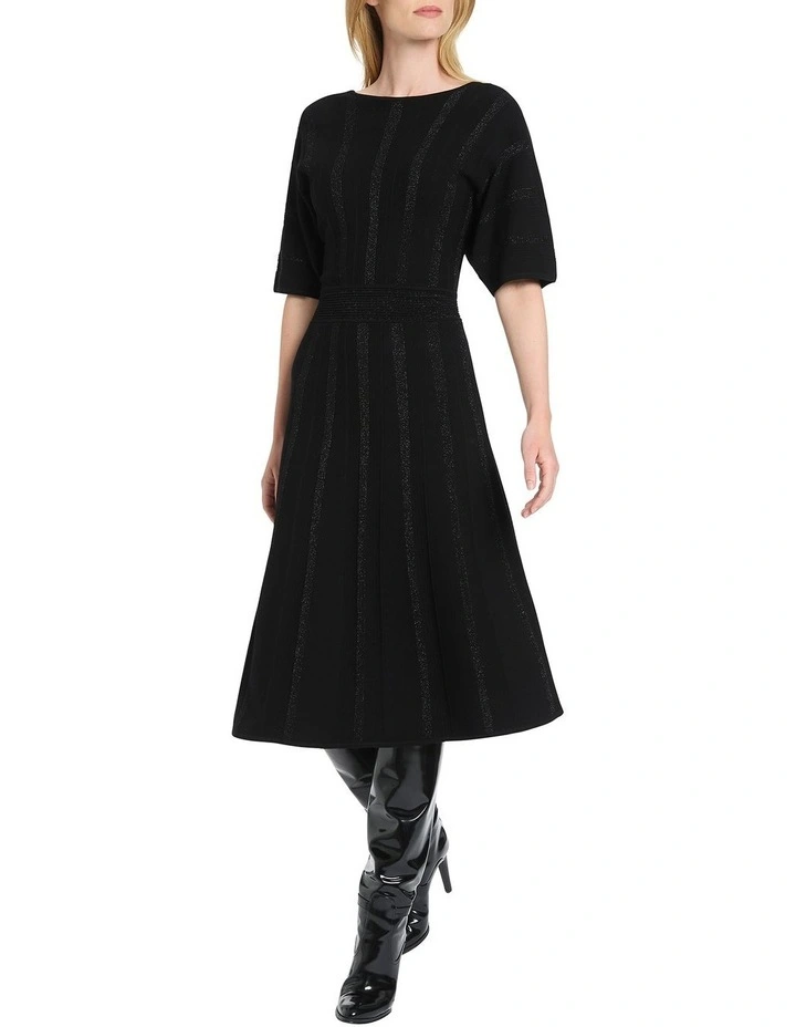 Copenhagen Knit Dress in Black