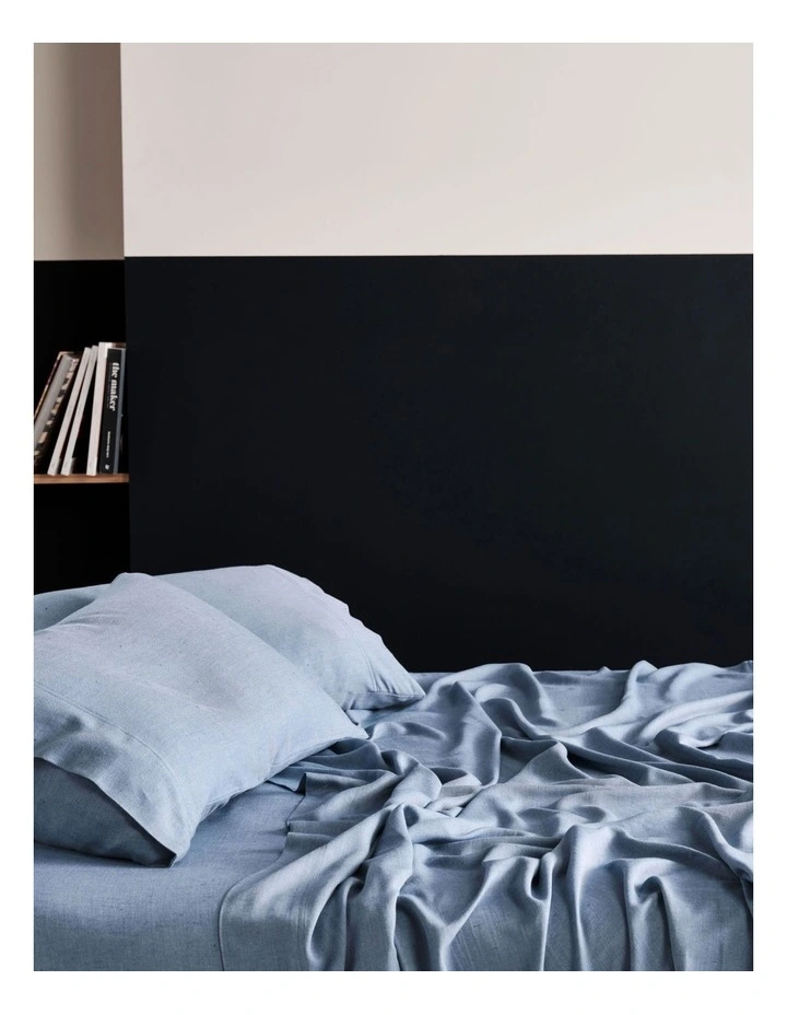 Rejeaneration Rialta Sheet Set in Denim