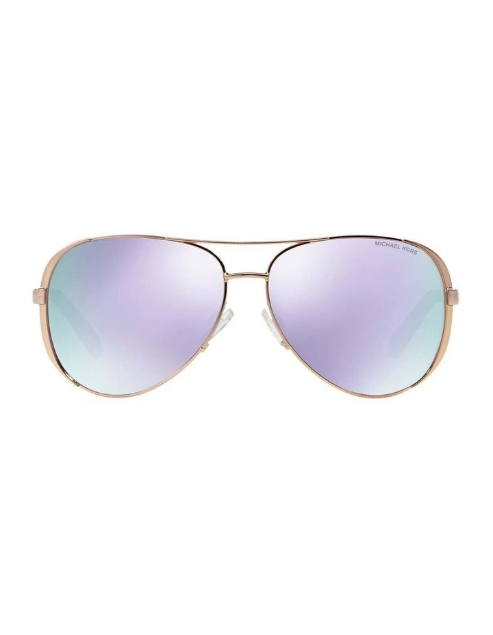 MK5004 Chelsea Gold Sunglasses