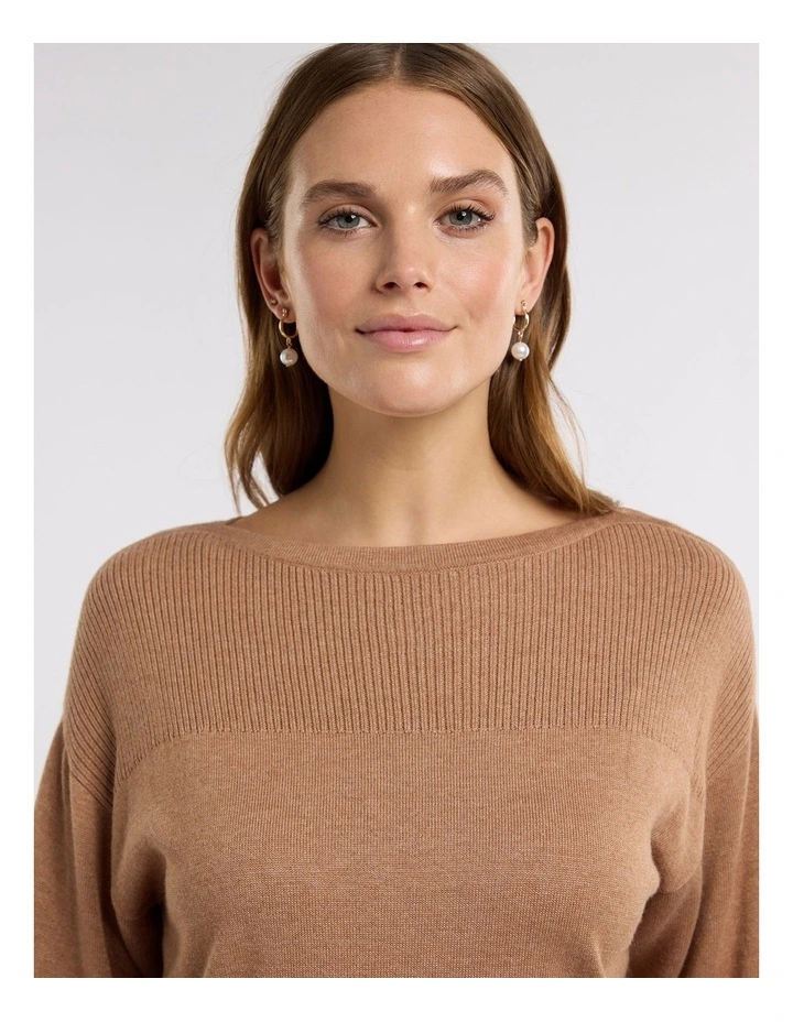 Vanessa Jumper in Brown
