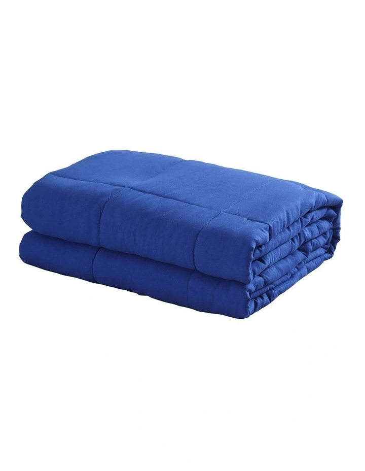 Double Heavy Gravity Deep Relax Weighted Blanket in Navy