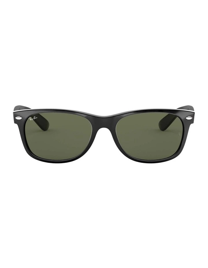 New Wayfarer Black RB2132 Sunglasses