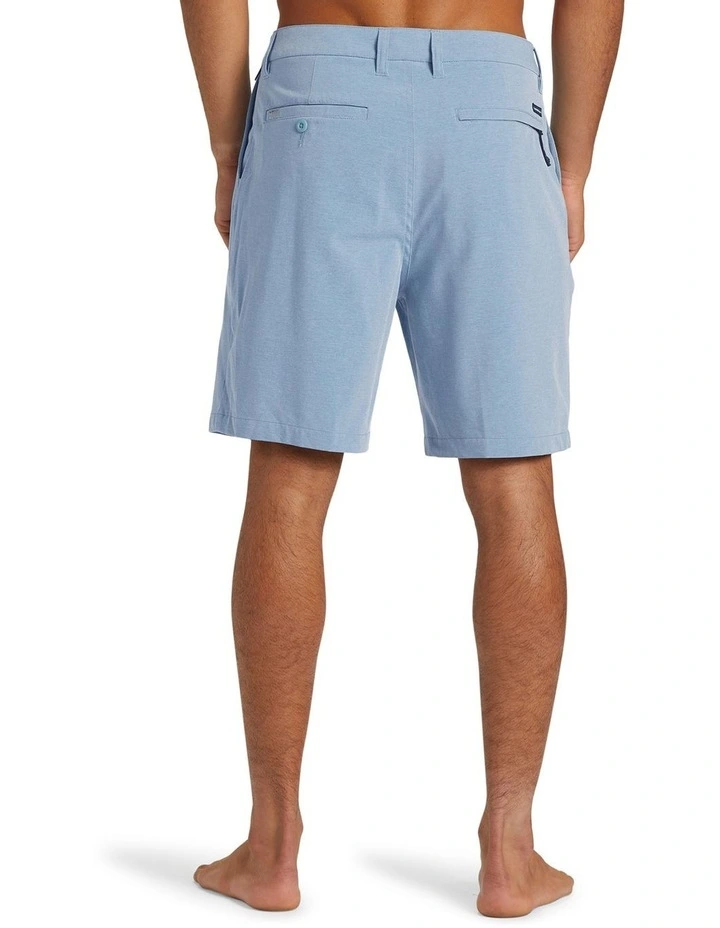 Union Heather Amphibian Boardshorts in Blue Shadow