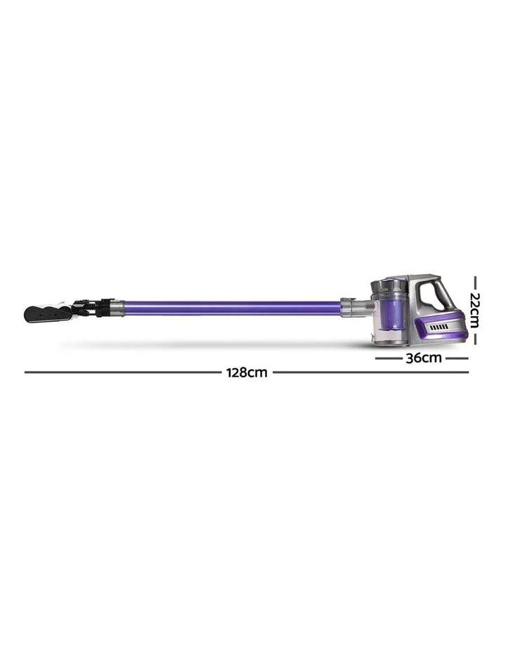 150W Stick Vacuum Cleaner Cordless Handheld Handstick Headlight 2-Speed