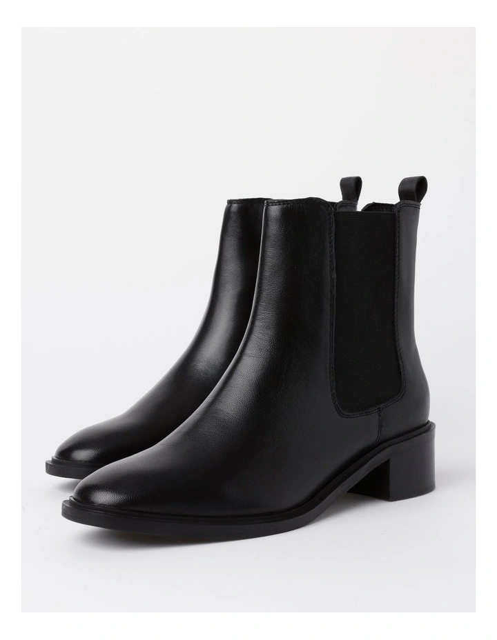Ryder Boot in Black Leather