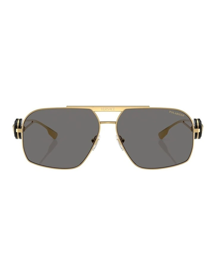 VE2269 Polarised Sunglasses in Black