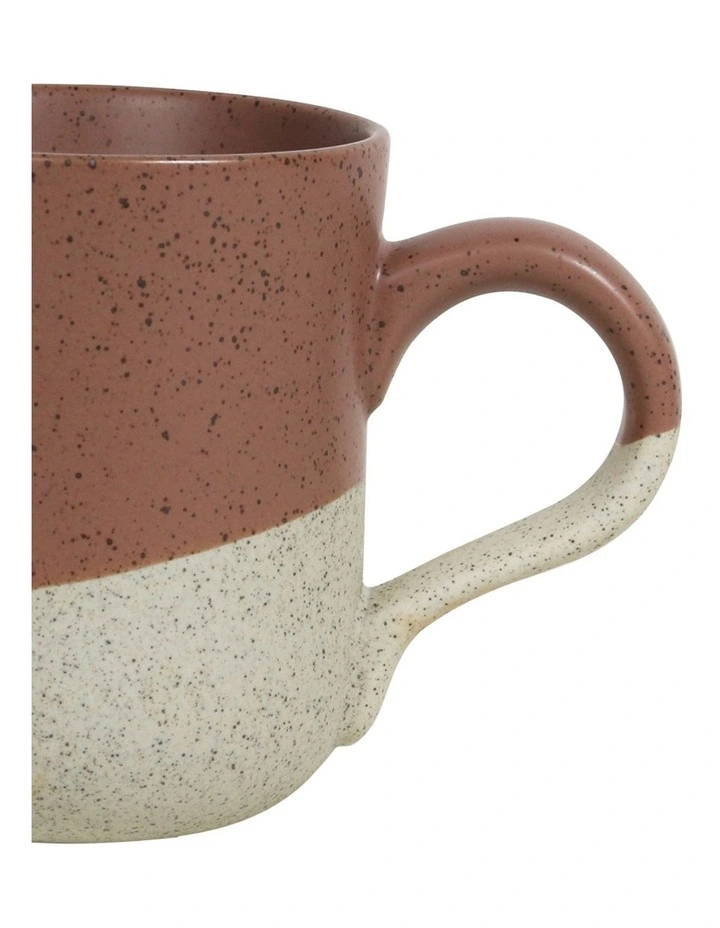 Solace with Reactive Glaze in Rust Clay Mug