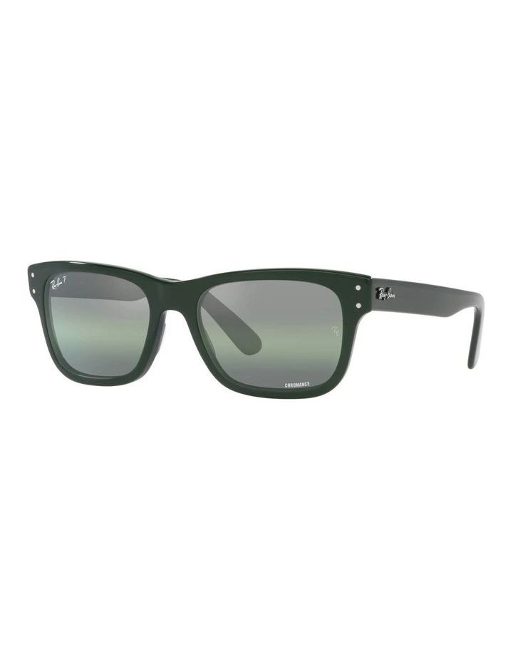 Mr Burbank Polarised Sunglasses in Green