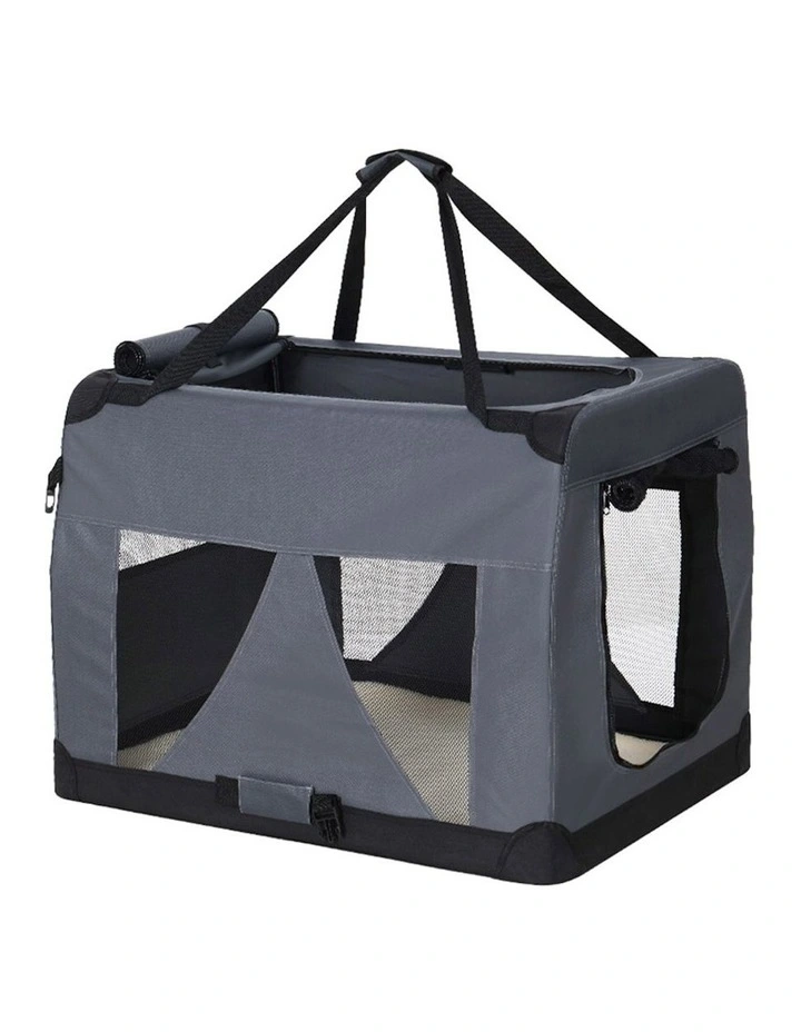 XL Portable Pet Carrier in Grey