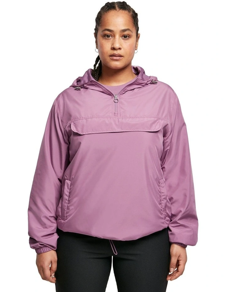 Basic Pull Over Active Jacket In Dusk Violet