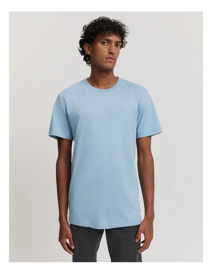 Australian Made T-shirt in Baby Blue