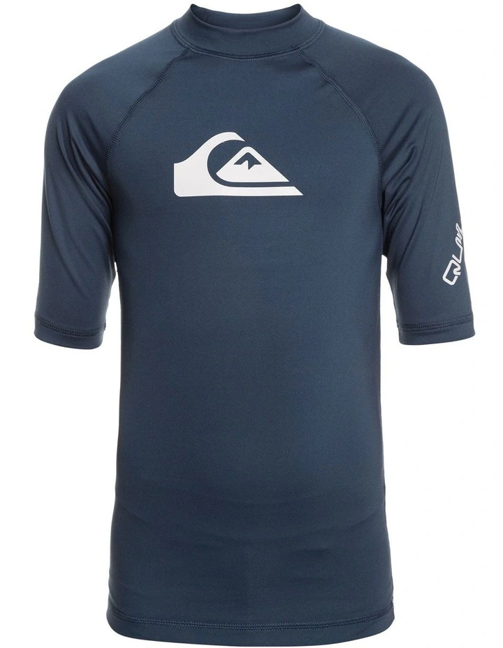 All Time Short Sleeve Rash Vest Navy