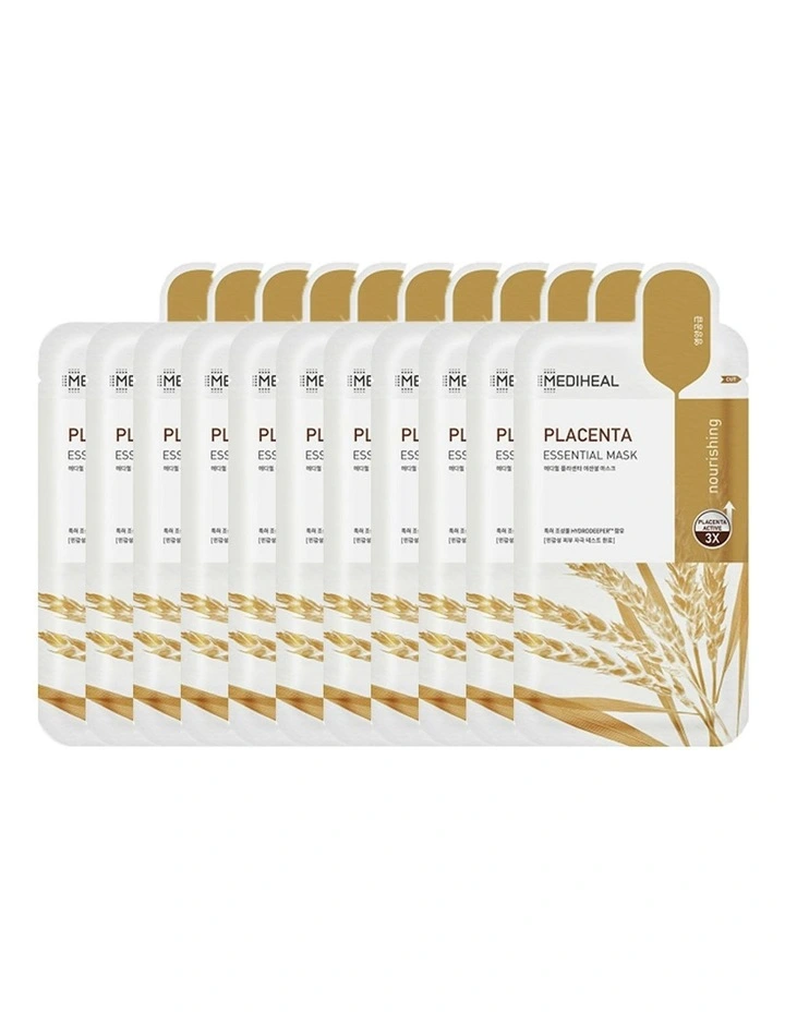 Placenta Essential Mask Bundle 10 Pieces