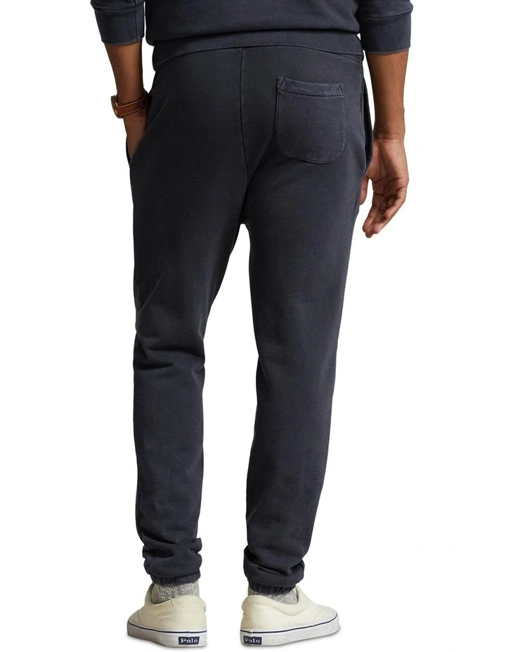 Loopback Fleece Sweatpant in Black