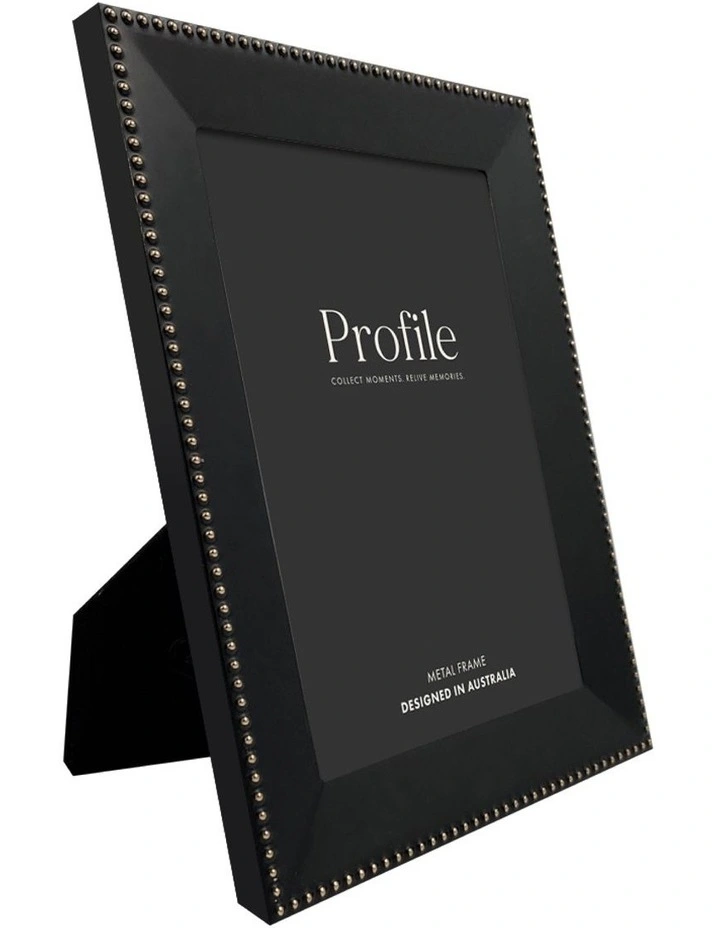 Noble Metal Photo Frame 5x7" in Black