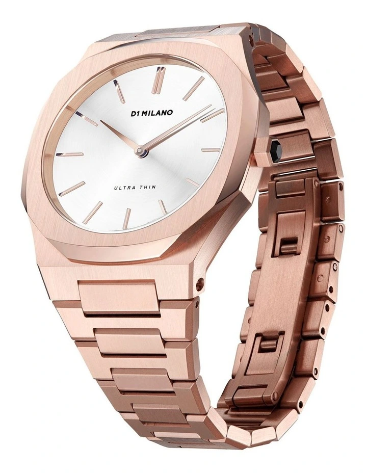 Ultra Thin Bracelet 34mm Rose Cloud Watch
