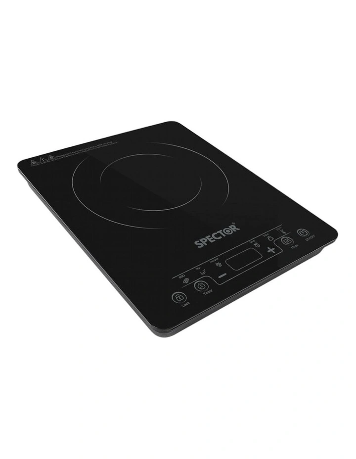 Electric Induction Cooktop 2000W in Black