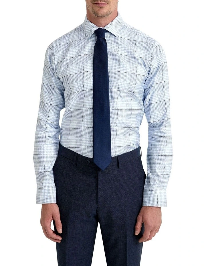 Beckton Luxury Check Shirt in Blue